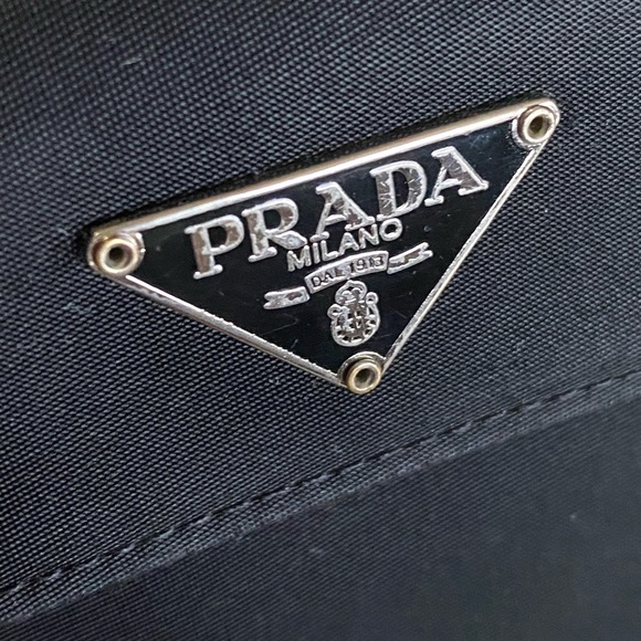 Prada nylon small wallet (VINTAGE)Black - Picture 3 of 10